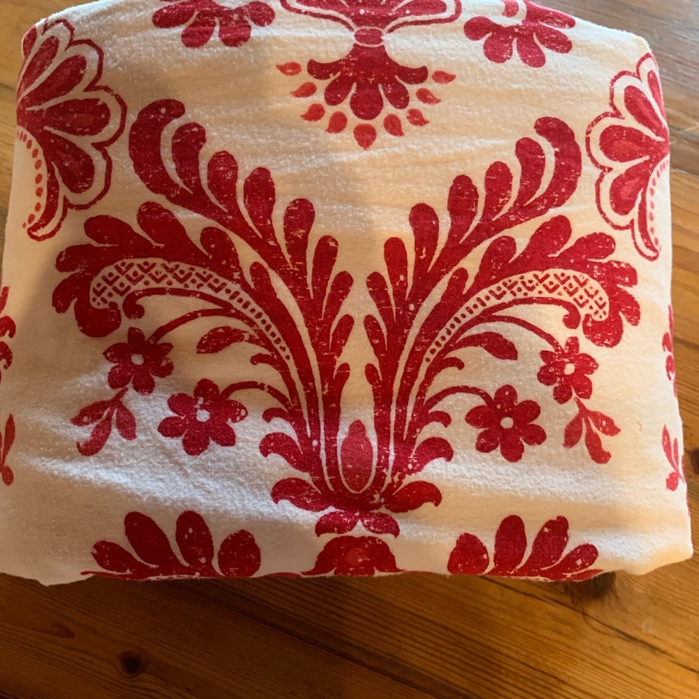 Lands’ End Home Full Queen Flannel Duvet Comforter Cover